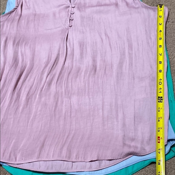 Hilary Radley Bundle of 3 Pleated Buttoned Tops - Picture 12 of 16